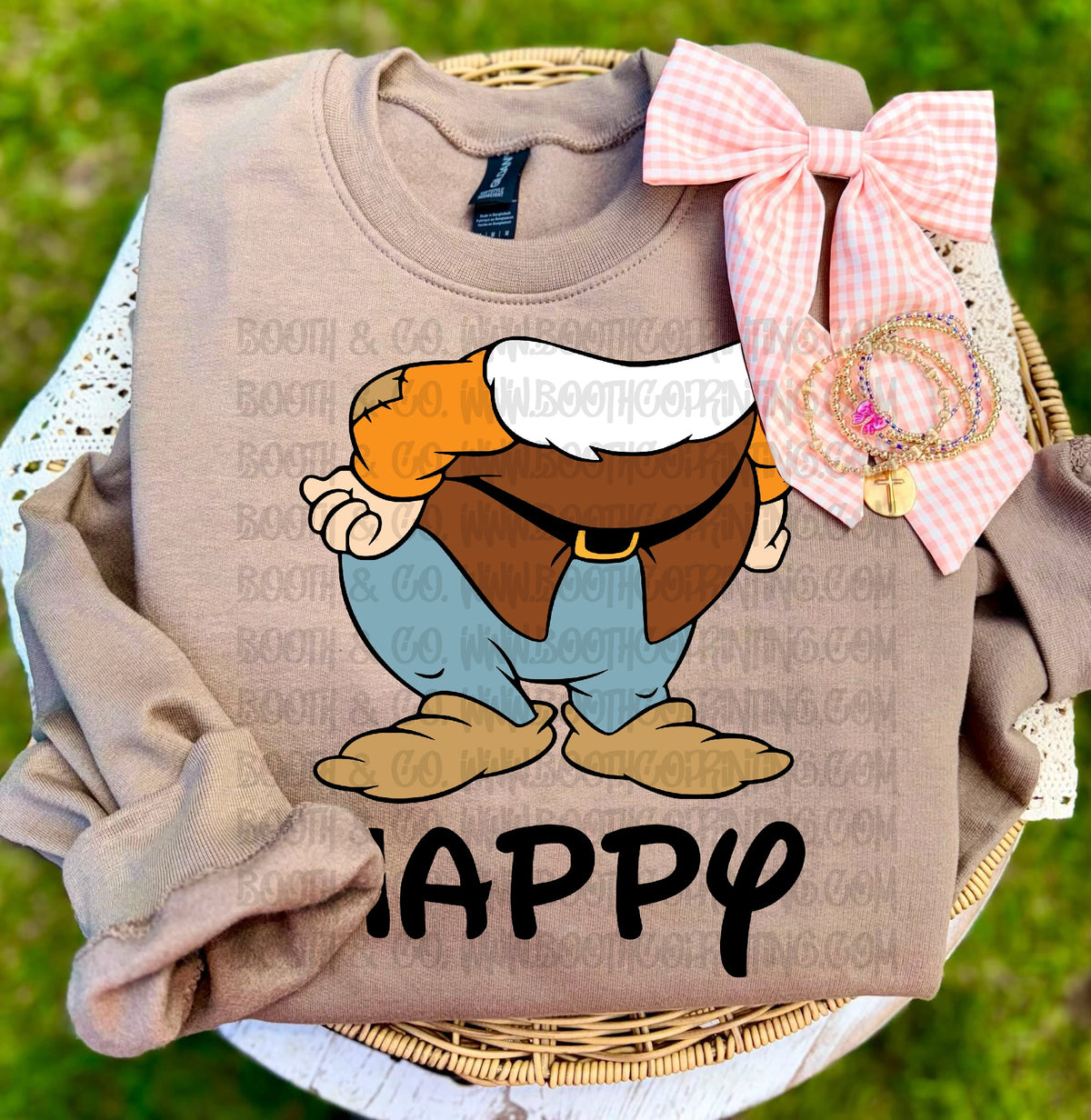 Snow White and The Seven Dwarfs Full Body- Happy