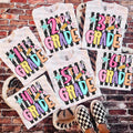 Composition Notebook Striped Colorful Grades- 3rd Grade