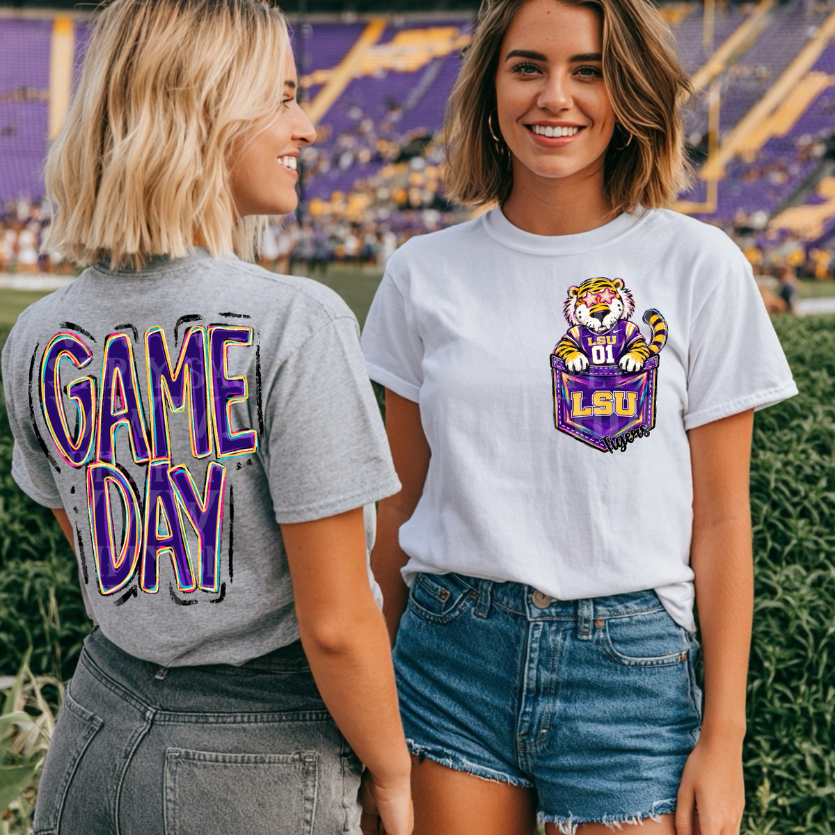 Pocket Buddy Game Day (Back)- LSU