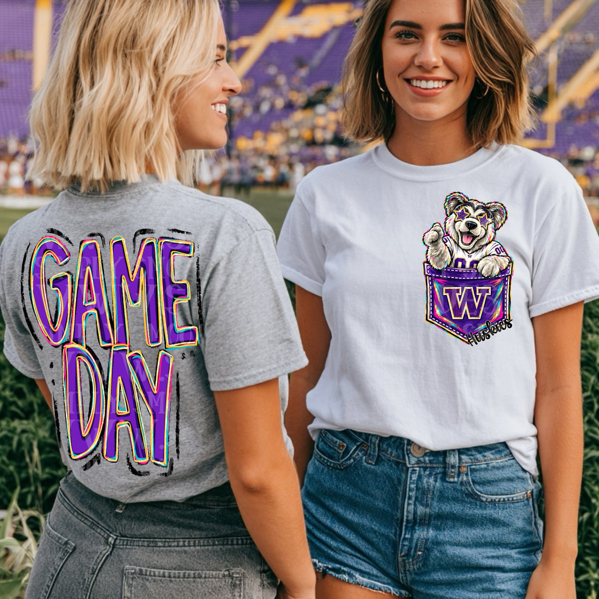 Pocket Buddy Game Day (Back)- University of Washington