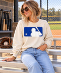 MLB Batter- Royal Blue/White