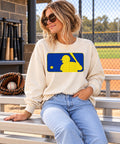MLB Batter- Royal Blue/Vibrant Yellow
