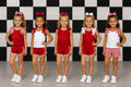 Blank Bow Sets- Red and White