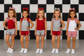 Blank Bow Sets- Red and Gray