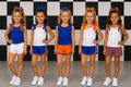 Blank Bow Sets- Royal Blue and Orange