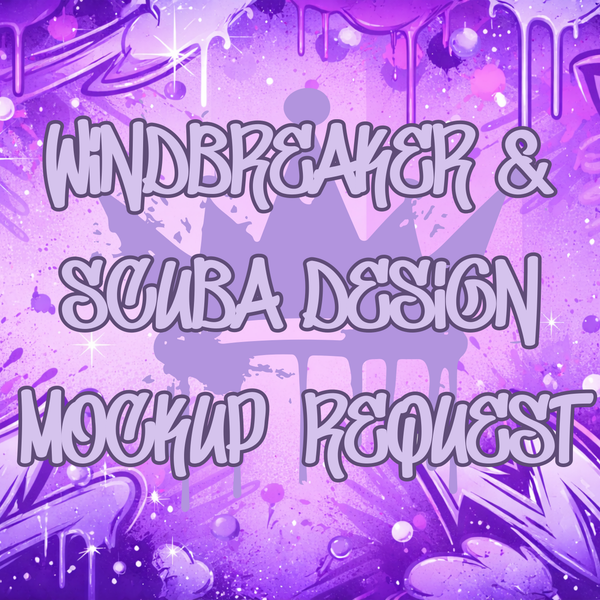 Windbreaker & Scuba Design Mockup Request