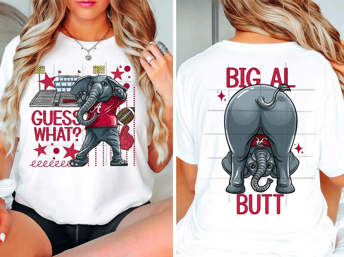 Guess What... Big Al Butt!! (Back)